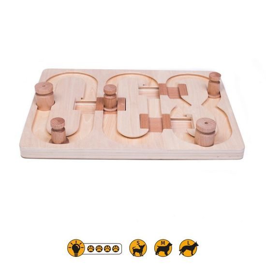 My Intelligent Pets Dřevěný hlavolam Agent 008