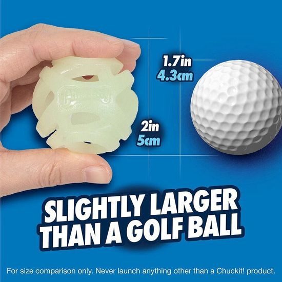 Chuckit! Air Glow Ball děrované svíticí míčky Small 5 cm 2 ks