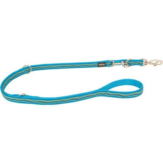 Red Dingo Vodítko přepínací 15 mm x 2 m Dreamstream Turquise