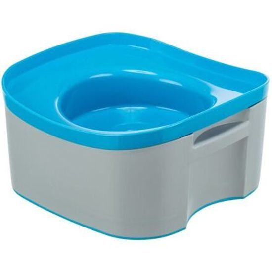 Trixie Cestovní miska STRONG 21x11x21cm tmavošedá/petrolejová