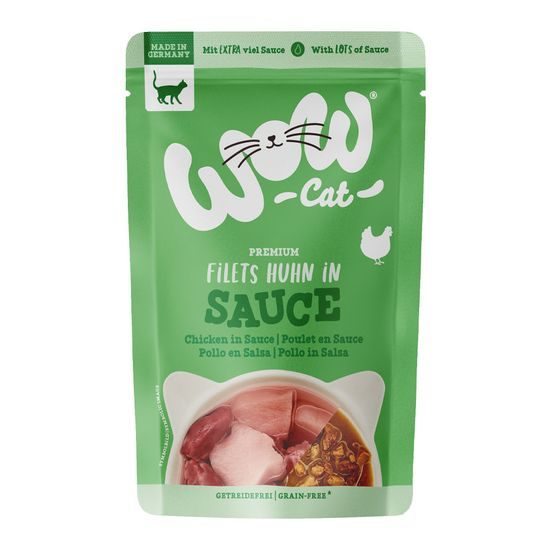 WOW Cat Kapsička Sauce Kuřecí Adult 85g