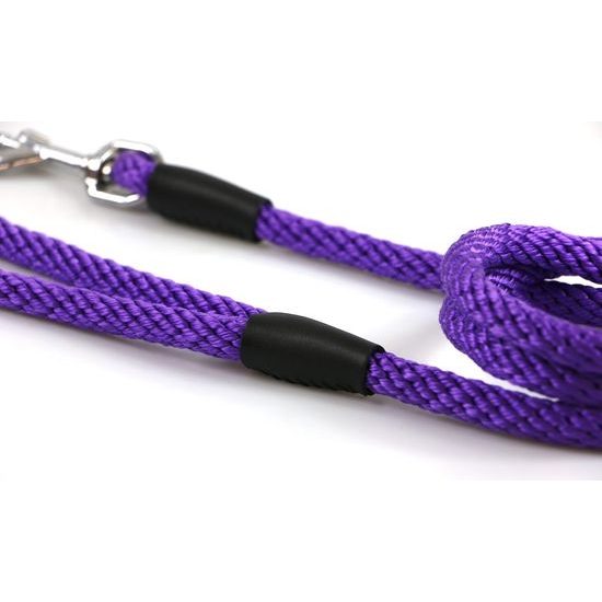 Aminela lanové vodítko 12mm/150cm fialové