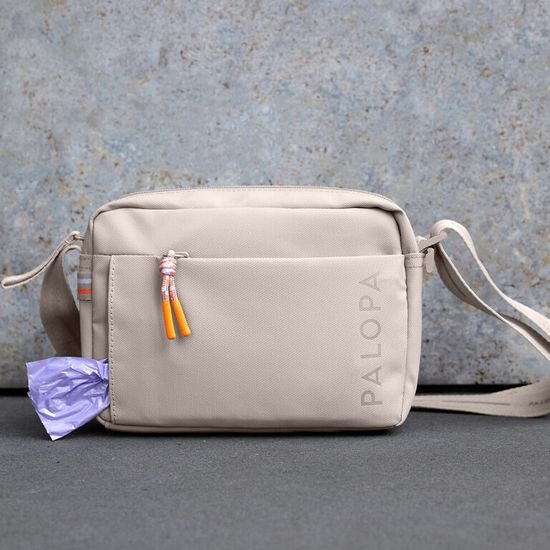 PALOPA Square Bag Noka taupe