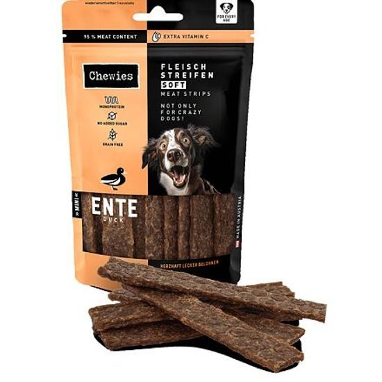 Chewies Fleischstreifen Soft Kachní maso Mini 70 g