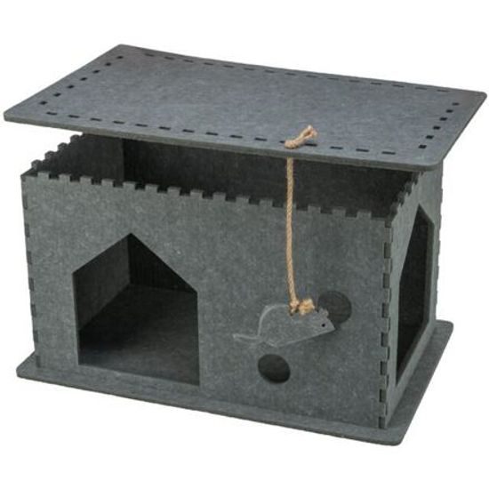 Trixie Filcový domek/jeskyně LENE 54x30x35cm šedá
