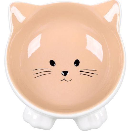 Flamingo Miska keramika Puzi béžová 125ml