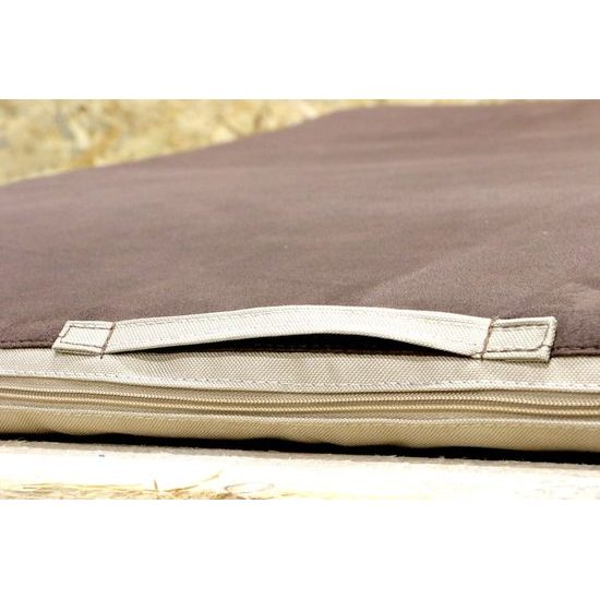 Aminela Matrace 100x100x5cm Travel hnědá/béžová