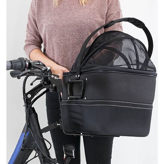 Trixie Přepravka na kolo se střechouna řidítka 41x47x29cm (max 6kg)