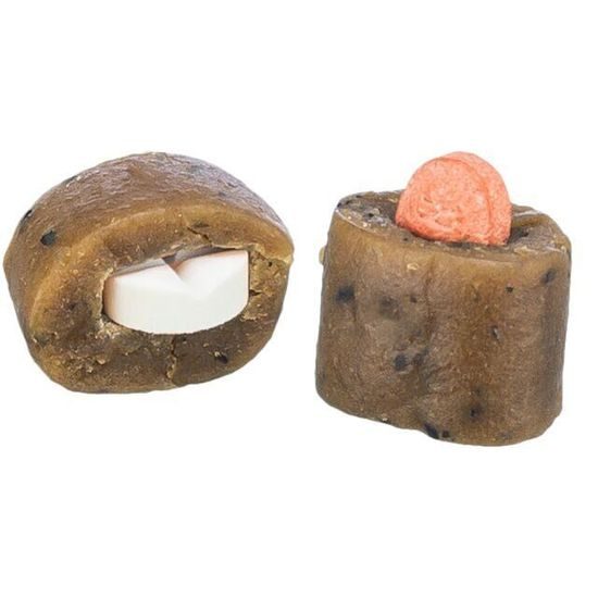 Trixie Skrýš na tablety pamlsek pro kočky k naplnění medikací 100 g