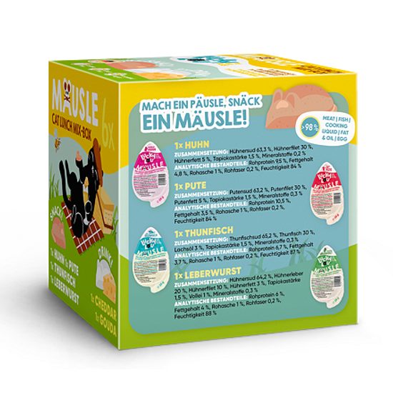 Lucky Lou Mäusle Multipack – 6 kusů v balení