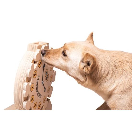 My Intelligent Pets Dřevěný hlavolam Clock