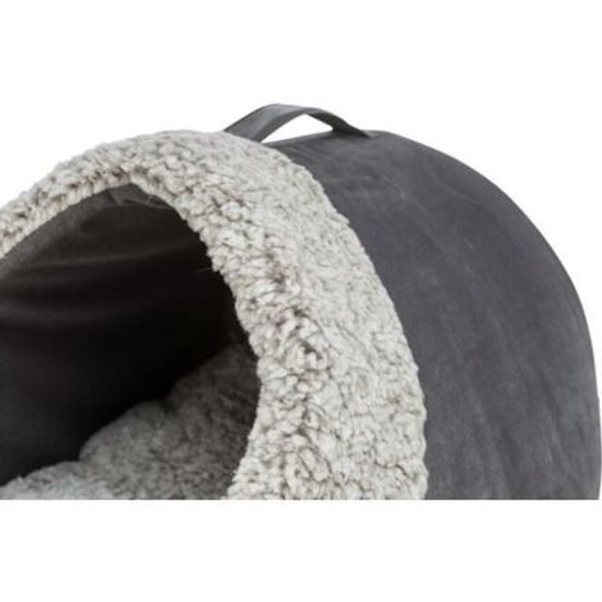 Trixie Kukaň CALIDA 50x30x35cm s tepelně reflexní vložkou šedá/bílo-černá