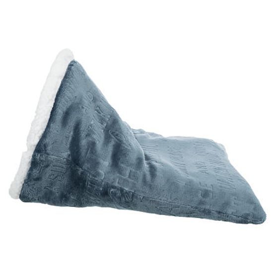 Trixie Plyšový pytel PAUL chumlací ø40x60cm modrá/bílá