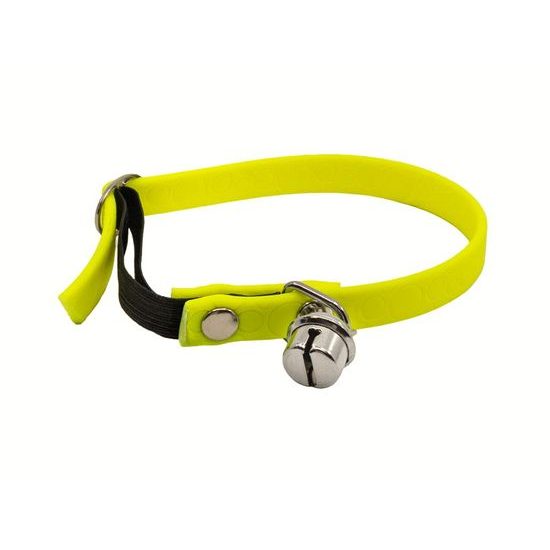 Bafpet Obojek pro kočky POLYTRACE Žlutá