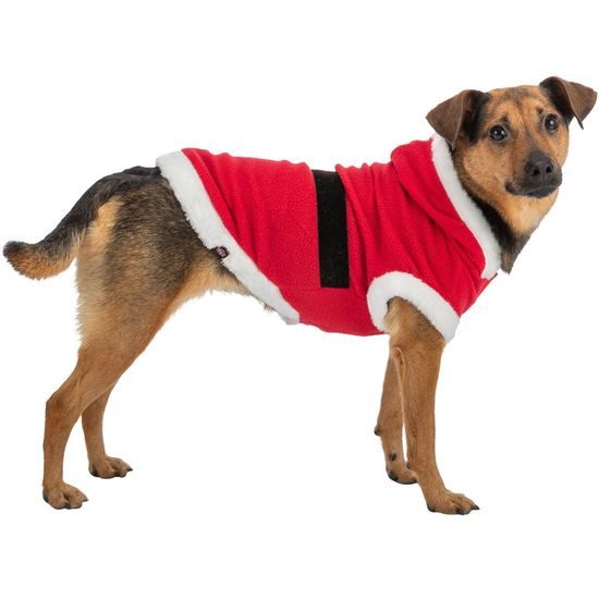 Trixie Vánoční obleček Santa Claus červený