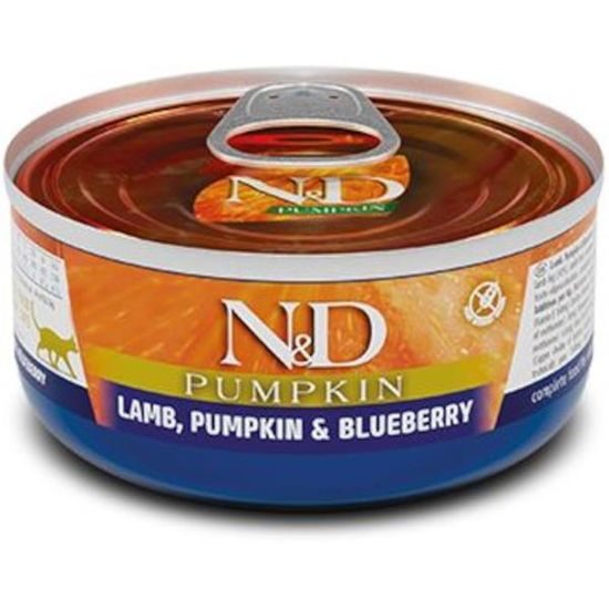 N&D PUMPKIN Cat konzerva Lamb, Pumpkin & Blueberry 70 g