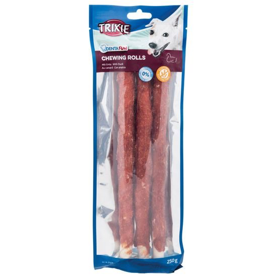 Trixie DentaFun tyčinka svázaná kachním masem 3 ks 28 cm/250 g