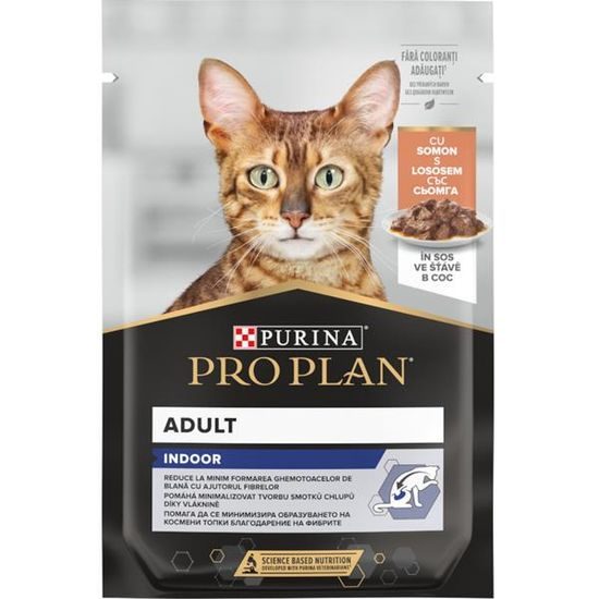 Pro Plan Cat kapsička Housecat losos ve šťávě 85 g