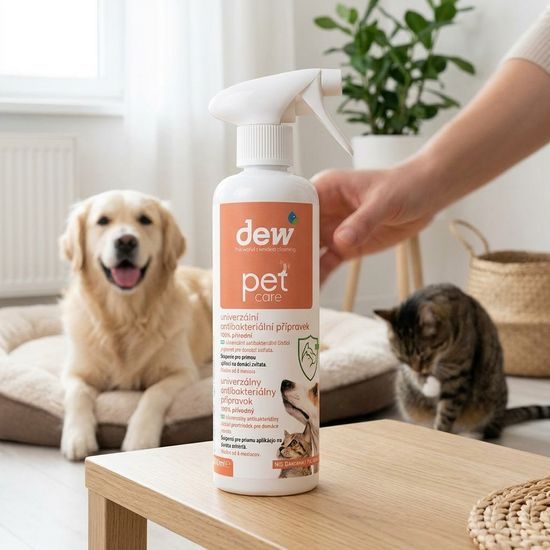 Dew Univerzální antibakteriální čisticí přípravek pro domácí zvířata 500 ml