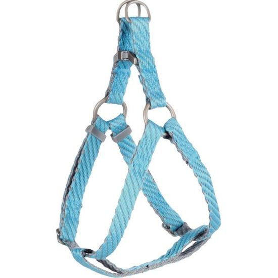 Flamingo Postroj nylon Elly modrý 1x20-35cm