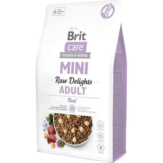 Brit Care Mini Raw Delights Beef 2 kg