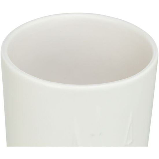 Trixie Vánoční zásobník na pamlsky ø 13 × 19 cm keramika/dřevo bílá