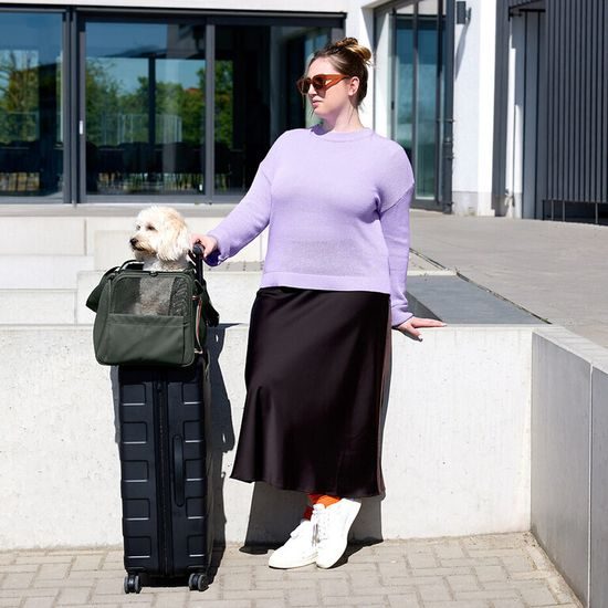 PALOPA Travel Carrier Bag Benno dark olive