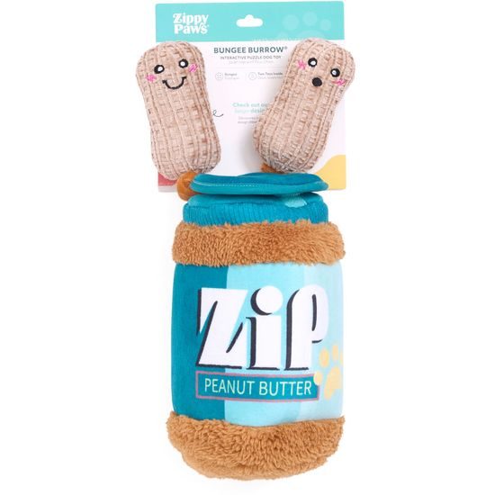 ZippyPaws Bunji Burrow Arašídové máslo