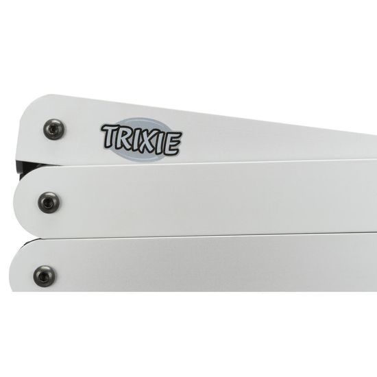 Trixie Skládací schody 4-stupňové 37x70x160 cm do 75 kg hliník/TPR