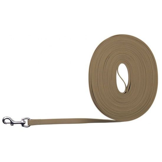 Trixie Easy Life trekové vodítko PVC 10 m/17 mm taupe-šedé