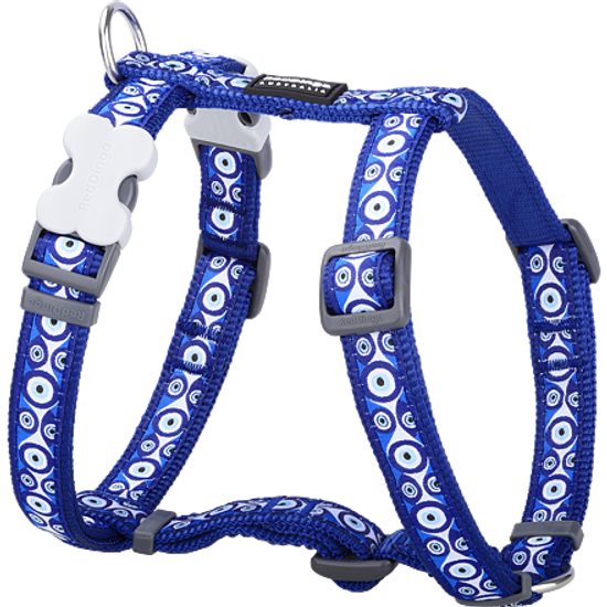 Red Dingo Postroj 25 mm x 56-80 cm Evil Eye Tmavě Modrá