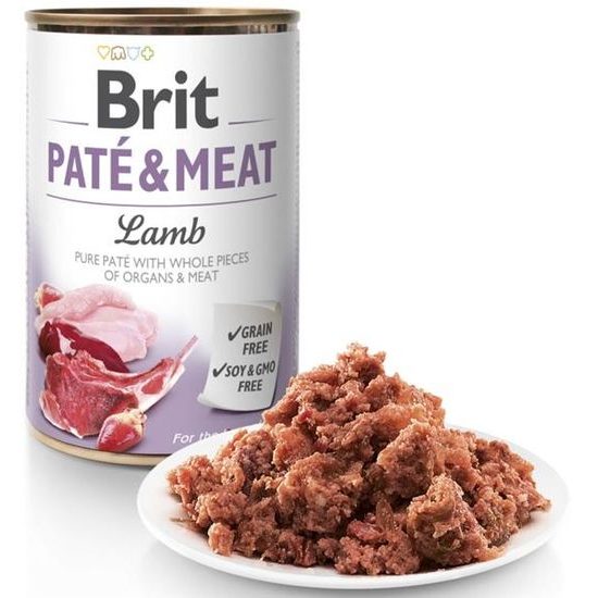 Brit Paté & Meat konzerva Lamb 400 g