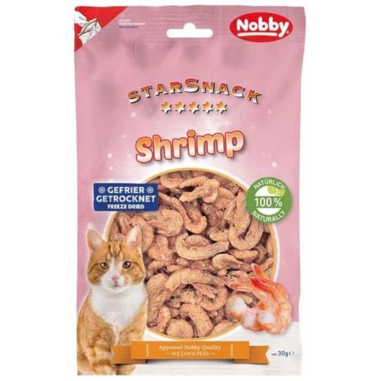 Nobby StarSnack cat FD Shrimp 30 g