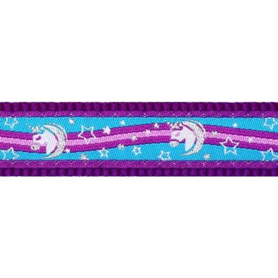 Red Dingo Postroj 25 mm x 56-80 cm Unicorn Purple
