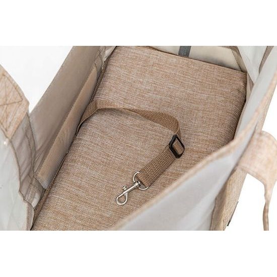 Trixie Transportní síťovaná taška MARY 53 x 30 x 20 cm nosnost 6 kg písková