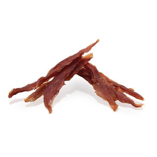 KidDog SUPER PREMIUM 100% kachní prsa bez aditiv proužky 80 g