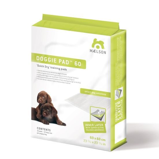 Maelson Absorpční výcviková podložka bílá 10 ks 60 x 90 cm