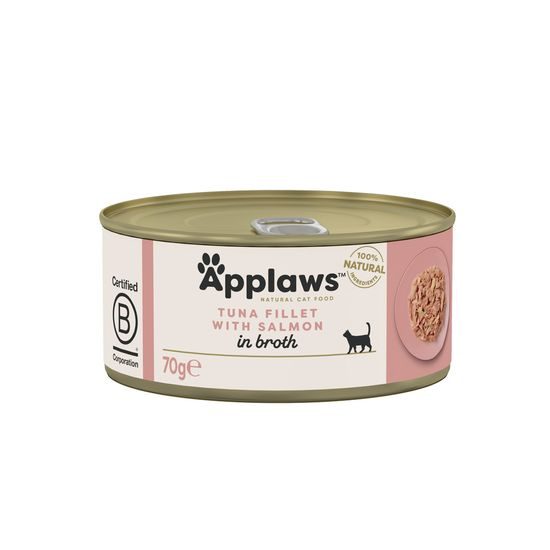 Applaws konzerva Cat Tuňák s lososem