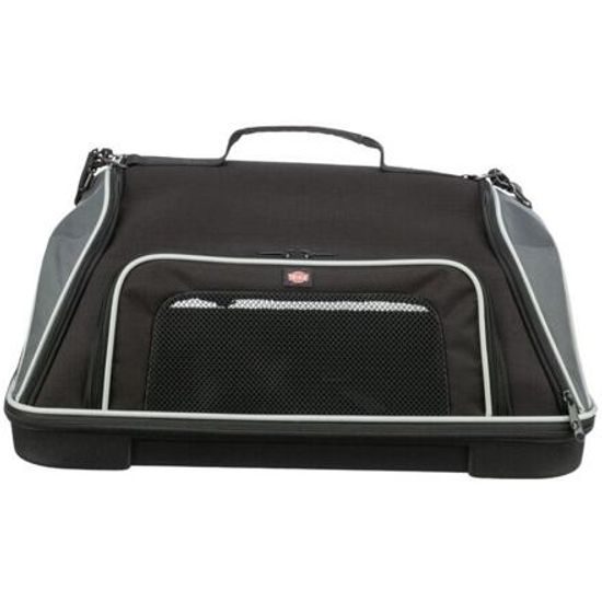 Trixie Letecká přepravní taška BOARDING 55x 23x 40cm do 7kg černá/šedá