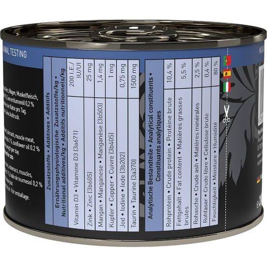 Catz finefood Konzerva CF Purr No.117 s krůtím masem 200 g