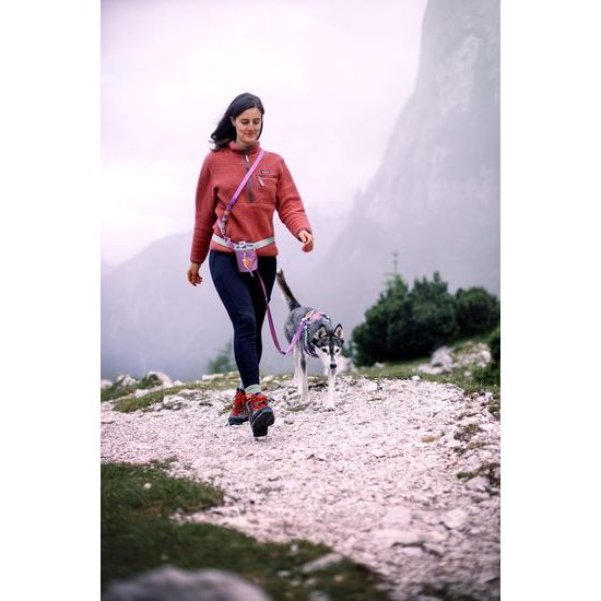 Woolly Wolf Color Block Multi-Use Leash