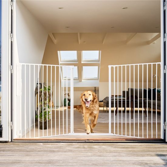 DogSpace Rocky L extra vysoká (105cm) prostorová zábrana