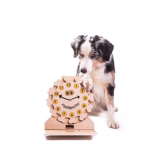 My Intelligent Pets Dřevěný hlavolam Clock