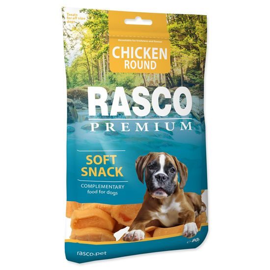 Rasco Premium Pochoutka kuřecí kolečka 80g