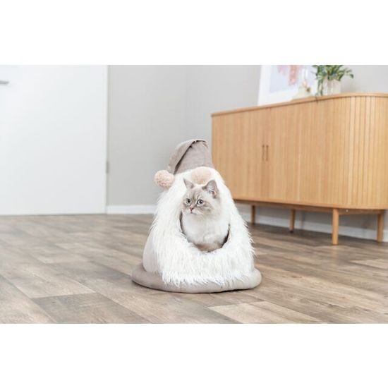 Trixie Vánoční jeskyně GNOME tvar skřítka ø 45 × 47 cm béžová