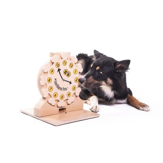 My Intelligent Pets Dřevěný hlavolam Clock