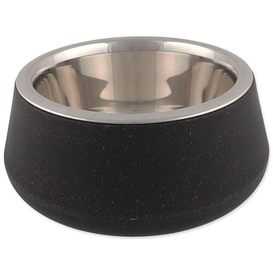 Dog fantasy Miska nerez EcoStyle šedá 17cm, 850ml