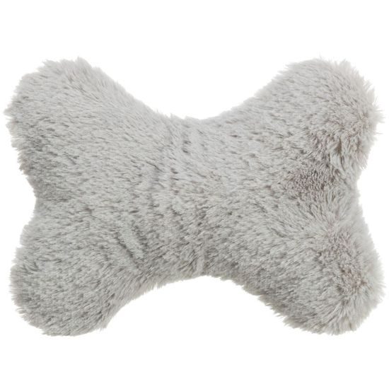 Trixie Xmas Bone - kost, hračka pro psy, 20 cm, samet/plyš, berry/petrolejová
