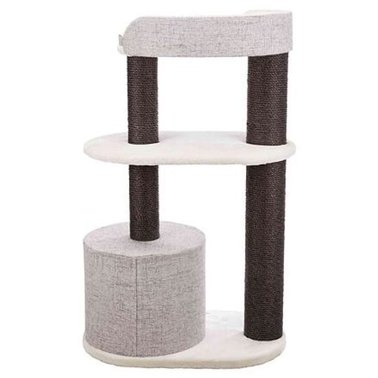 Trixie XXL škrabadlo CARA 2 patra kukaň 128cm bílá/hnědá