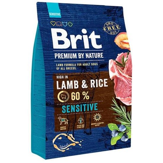 Brit Premium by Nature Dog Sensitive Lamb 3 kg
